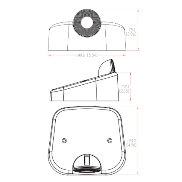 Mini Indoor LED Remote Head, Single Head, White, 3.6V