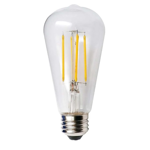 ST19 Clear Filament, 2700K, Dimmable, 60W Equivalent