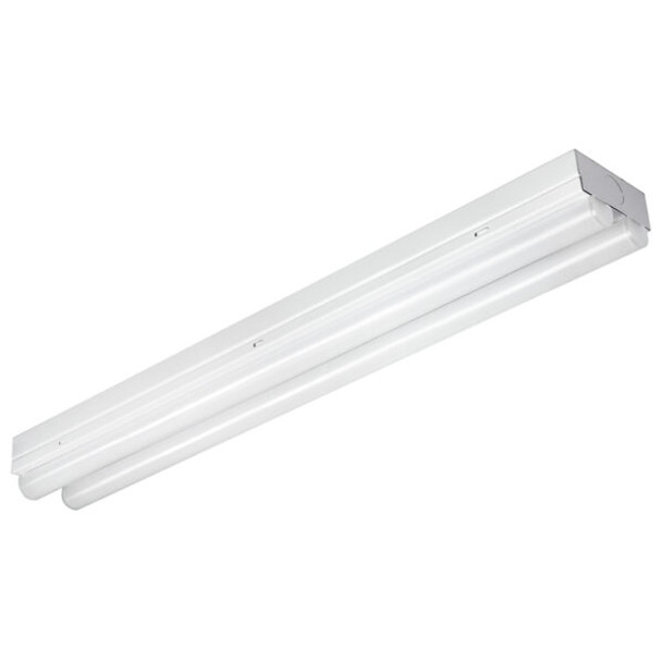 2' LED Linear Strip Light Fixture, 20W, 2300 Lumens, Selectable CCT 3000K-5000K, Dimmable, Surface Mount