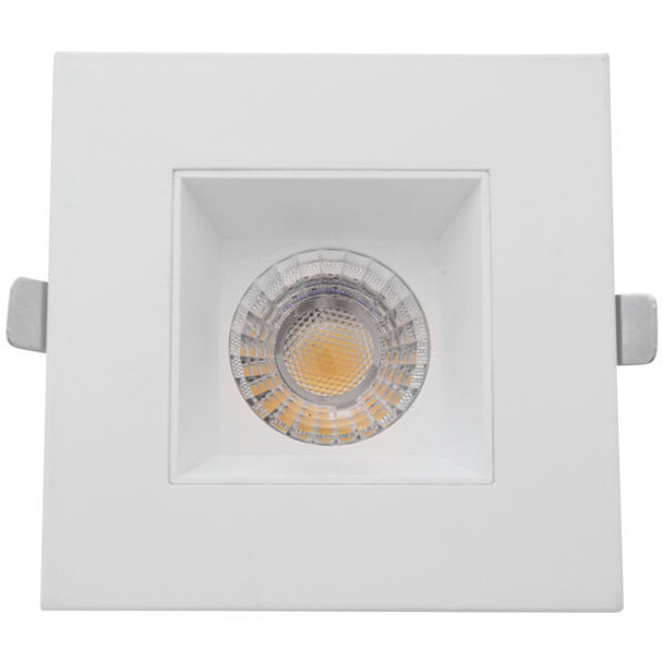 4" Square Deep Regressed Downlight Fixture, CCT Selectable, 12W, 90CRI