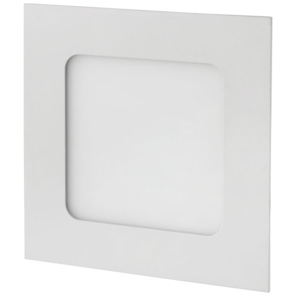 6" LED Slim Downlight, Square, 12W, Dimmable, 3000K