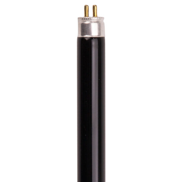 4W T5 Black Light Straight Tube, Mini Bi-Pin Base, Black Light Blue