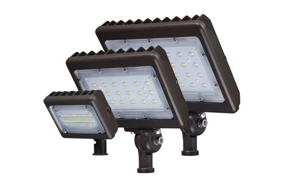 Mini Flood Light, 30W, Knuckle-Mount, 5000K