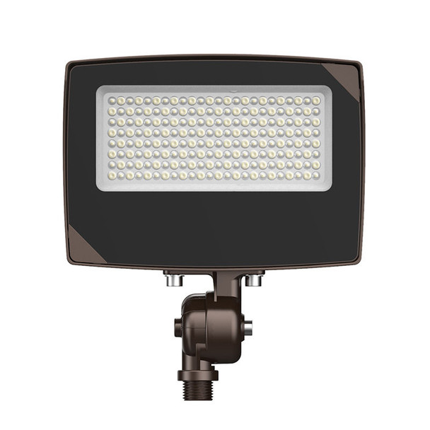 Round-Back 15W-35W Flood Light with U Bracket - Selectable Multi-CCT