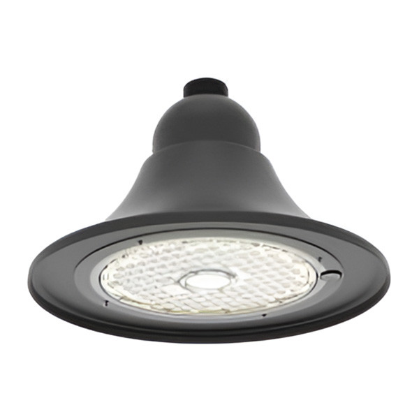 Designer Area Bell Light System, 20", 50W, 160LM/W, 30K/40K/50K, Black