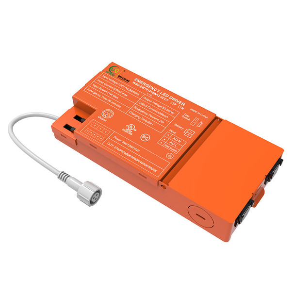 Constant Power Low-Voltage Emergency LED Driver, 9W/12W/15W selectable, 5CCT selectable
