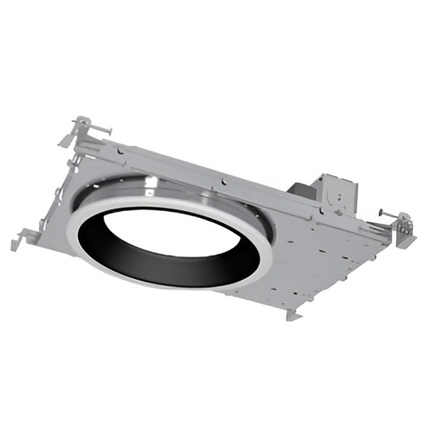 Black Baffle Reflector White Flange