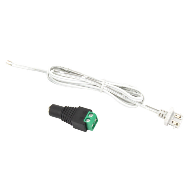 MicroLink Task Light 36in Connection Kit, 36" wires, PBT connector, DC connector
