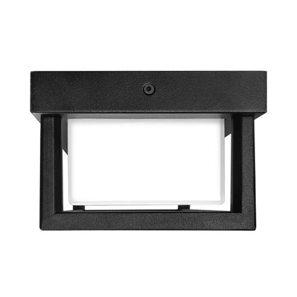 LED Wall Light, RGBW, Matte Black, Wi-Fi & Bluetooth Enabled