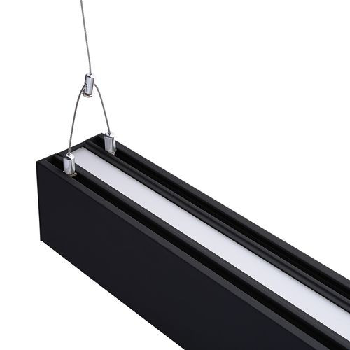 LED Linear Fixture, Suspended Up & Down Light, 8-Foot, CCT Selectable
