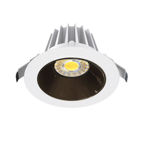 4" Round Recessed Economy LED, 15W, 5CCT, Smooth Reflector