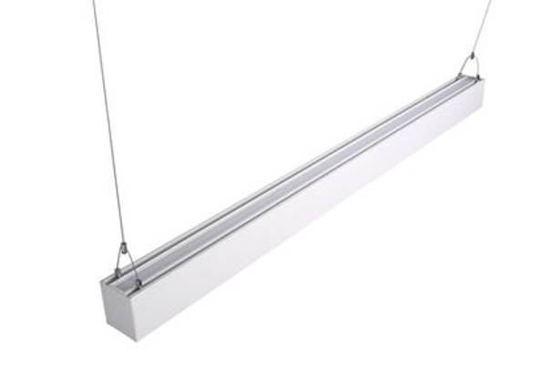 LED Linear Up and Down Light, 2ft, 25W, 3000K/4000K/5000K, Black Finish