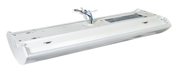 LED Architectural Wrap, 2', 25W, Power and CCT Selectable, Dimmable, Emergency Battery Backup