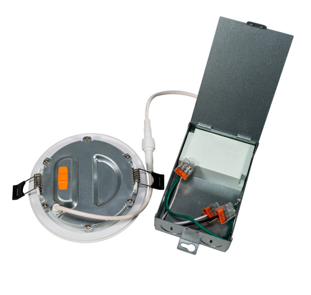 LED Canless Slim Fit Downlight, 4", 7.5 Watt, 5CCT Selectable