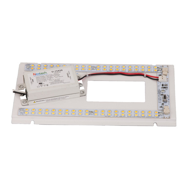 LED020 Series Rectangular Light Engine, 36W, 3000K/3500K/4000K, 4400 Lumens, 120V-277V, None Dimming