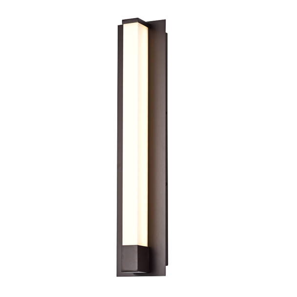 Wall Sconce, Die-formed Cold-rolled Steel Housing, Satin Nickel or Oil Rubbed Bronze Finish, High Transmission Acrylic Shade