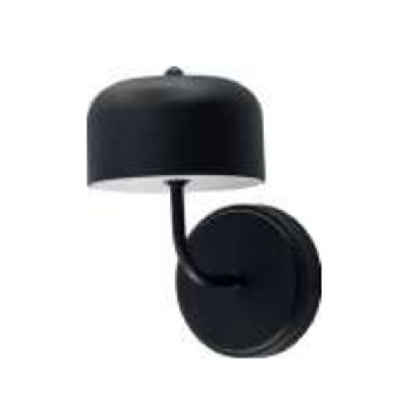5" Pan Design Wall Sconce, 5CCT, 10W, 700LM, 27K/30K/35K/40K/50K, White or Black Finish