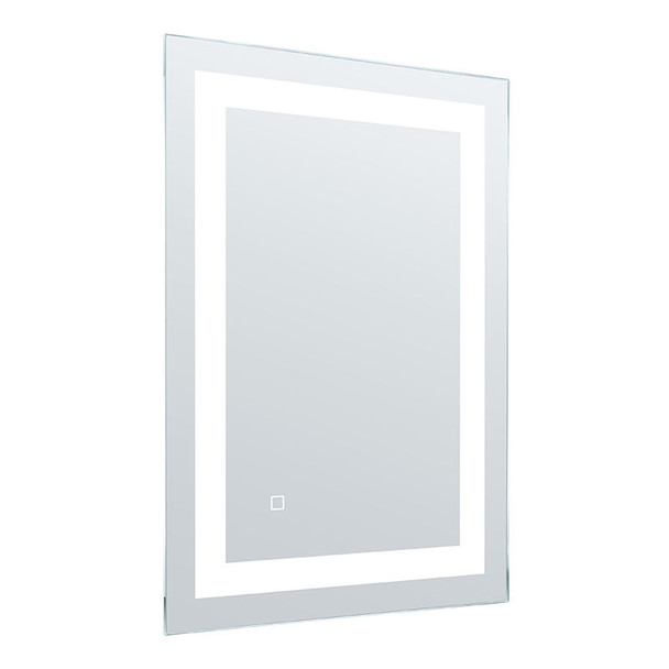 48 Watt LED Mirror, Adjustable Color Temp., Dimming, Defogger, Square, 48W, 3000K/4500K/6500K, 28"W x 40"H