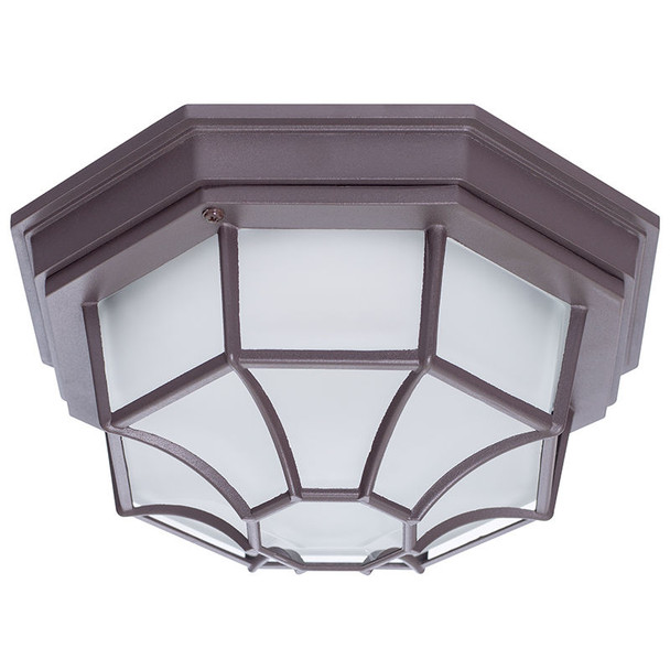 LED Residential Lantern, Multi CCT, Die-cast Aluminum Back Plate, Frosted Glass Lens, Pre-Wired Photocell