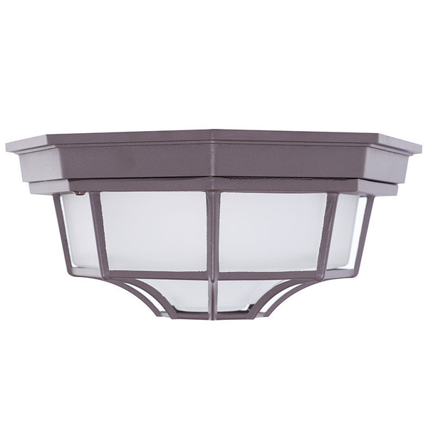 LED Residential Lantern, Multi CCT, Die-cast Aluminum Back Plate, Frosted Glass Lens, Pre-Wired Photocell