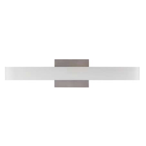 SPEC Series 18-Inch Wide PMMA Lens Vanity Light, 18", 5CCT, 18W, 1260LM, Black/Brushed Nickel Finish