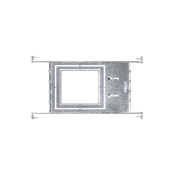 Square Galvanized Plate with Bar Hangers, 8”, 10”, 12” (Adjustable)
