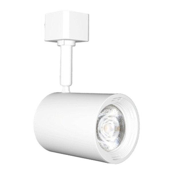 Atom Track Head, 1,050 lumens, CRI 90+, Juno Adapter, Matte White