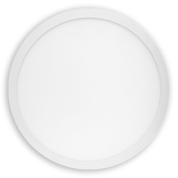 LED Flush Mount Surface Fixture, 17W, 3000K