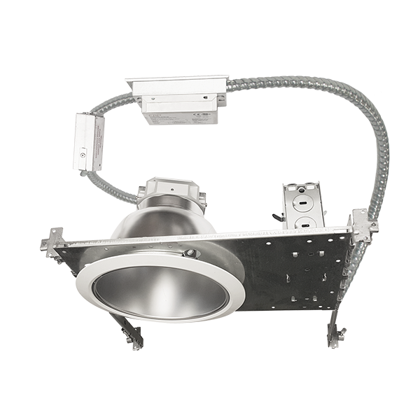 8" LED Commercial Flat Frame-in Kit, 10W, 120~277VAC, Triac/ELV Dimming