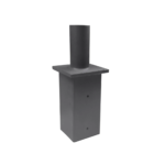 Square Tenon Adaptor, 4 inch, Bronze
