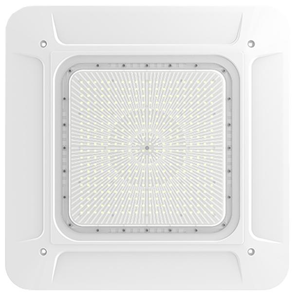 Multi Wattage Gas Station Canopy Light, 75W/100W/150W/180W, 5000K