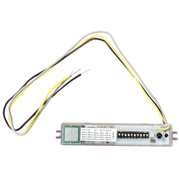 Bi-level Daylight Harvesting Microwave Sensor, Adjustable Control, Quick Ballast Load, Dimming High