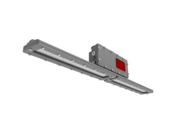 Linear Hazardous Location Light, 48", 80W, 120-277V, Clear Lens, 5000K, Pendant Mount