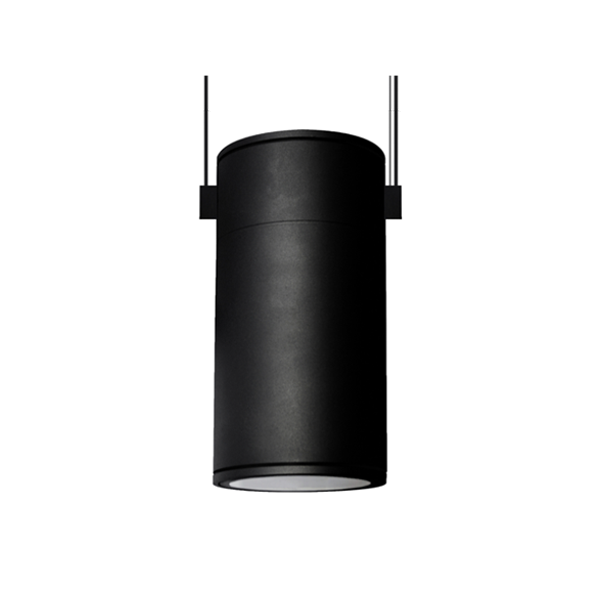 4" Round Up/Down Pendant Mount Cylinder, Cable, 13W, 120/277V LED DoB, 0~10V Dimming