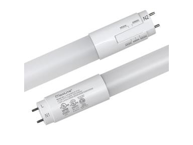 T8 Tube, 10W, 2ft, Dual Mode A+B, 5CCT 30/35/40/50/65K, Pet Coated Glass