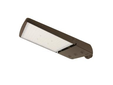 Slim Area Light, 150/125/100W, Type III/IV/V Distribution, CCT/Wattage Selectable (3000/4000/5000K), Bronze, Controls Ready