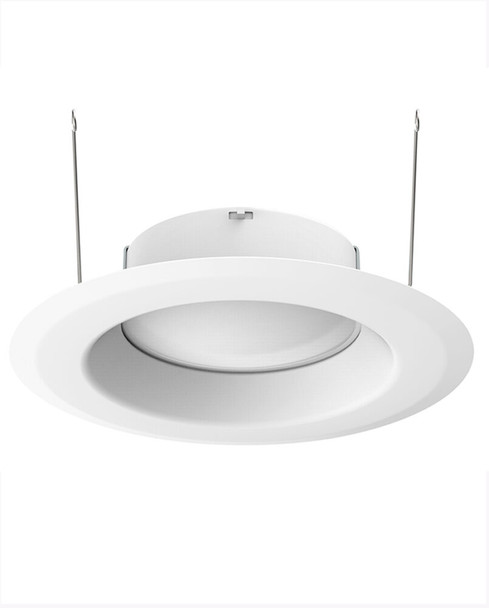 Cyber Tech Lighting LC12RT6-S, 6" LED Recessed Can Retrofit Kit, Selectable CCT 2700K|4000K|5000K, 12.5W, 1000lm, 120VAC, 4-Pack