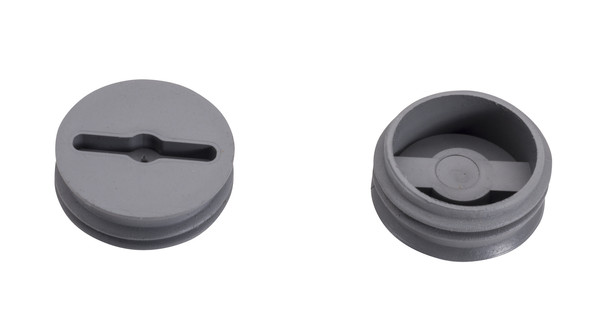 Garvin Industries WP75PL, 3/4" Plastic Closure Plug, Gray