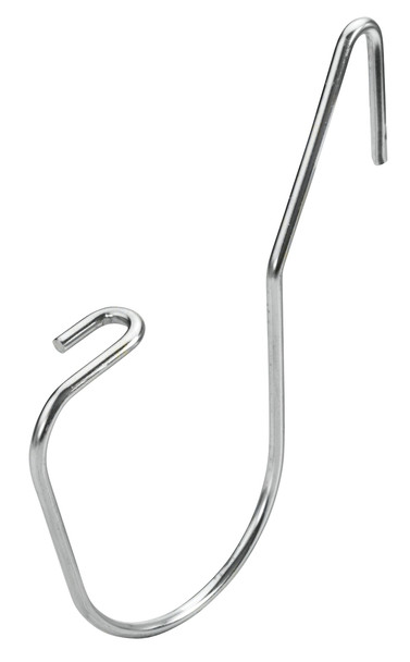 Garvin Industries WMX3TZ Cable Hanger, 1-1/8" Hook Diameter, 50 lb Static Load, Steel, Galvanized