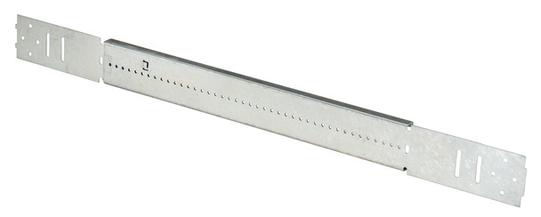 Garvin Industries TSGB16TZ Adjustable Screw Gun Bracket, 11-1/2" to 17-3/4" Span, 1-1/2" & 2-1/8" Box Depths, Steel, Galvanized