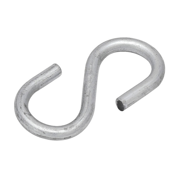 Garvin Industries W-11 S-Hook, 3 Inch, Steel, Zinc Plated, 50 lb Static Load