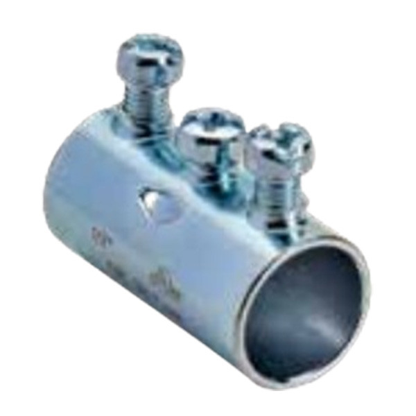 Garvin Industries SSLP-50SW EMT Slip Coupling, Set Screw Type, Steel, 1/2 Inch