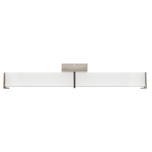 GlobaLux LSV LED Square Vanity, 36" Length, 26W, 2600lm, 120V, 2700K|3000K|3500K|4000K|5000K CCT Selectable, 90 CRI, Brushed Nickel