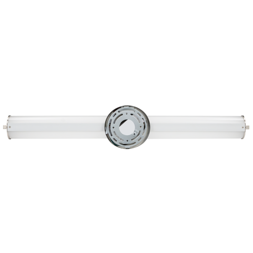 GlobaLux LRV Series LED Round Vanity, 24" Length, 20W, 120V, Selectable CCT (2700K|3000K|3500K|4000K|5000K), 90CRI, Brushed Nickel or Black