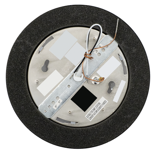 GlobaLux MDL Series LED Disk Light, 8" Diameter, 12W, 120V Triac Dimming, 3000K, 80CRI, Brushed Nickel