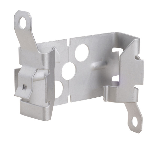 Garvin Industries MAC2TZ Snap-In Cable Bracket, Supports 14-2 to 10-3 MC/AC Cables, Spring Steel, GEOSEAL Finish