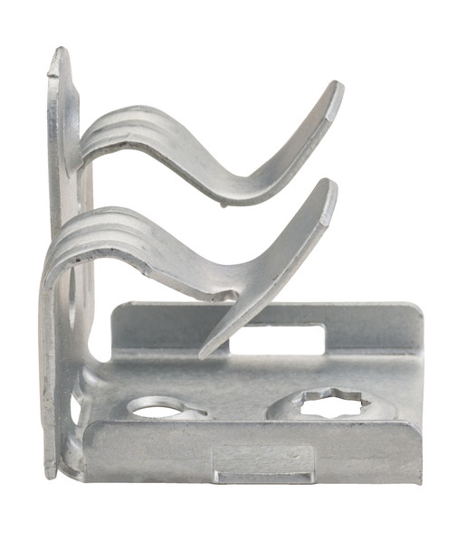 Garvin Industries M58TZ Threaded Rod Flange Clip Support, 5/16"–1/2" Flange, Spring Steel, GEOSEAL™ Finish