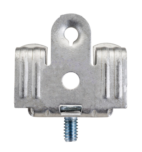 Garvin Industries M58STZ Beam/Purlin Flange Clip with Stud, 5/16"–1/2" Flange, 1/4"-20 Stud, Spring Steel/GEOSEAL™