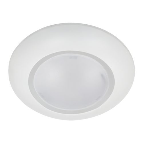GlobaLux LDL3 LED Disk Light, 6" Regressed Lens, 15W, 120V Dimming, 3000K, 90+CRI, White