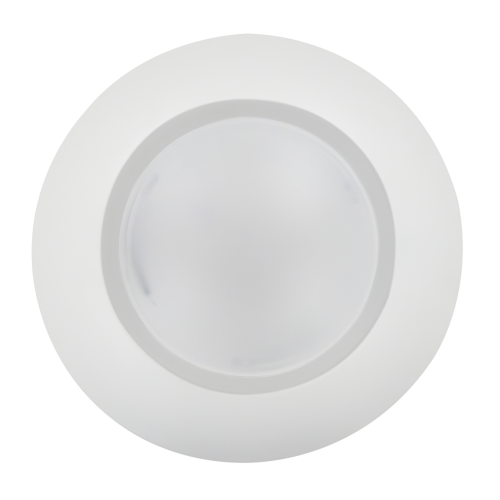 GlobaLux LDL3 LED Disk Light, 6" Regressed Lens, 15W, 120V Dimming, 3000K, 90+CRI, White